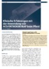 Artikel in Pferdespiegel, Ausgabe 03/08 Klinische Erfahrungen mit der Anwendung von ACS/ORTHOKIN/IRAP